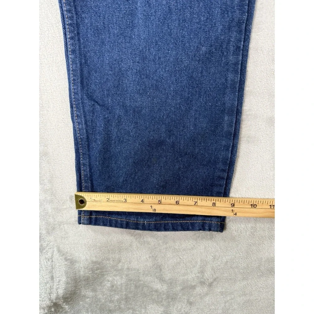 Wrangler Jeans Mens 36x30 Blue Denim Cowboy Cut‎ Western 1013MWZ Dark Wash